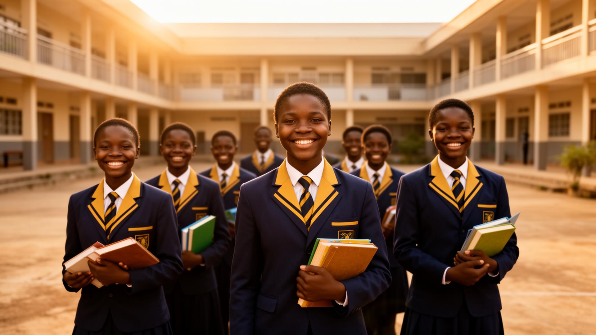 Afronics Academy students