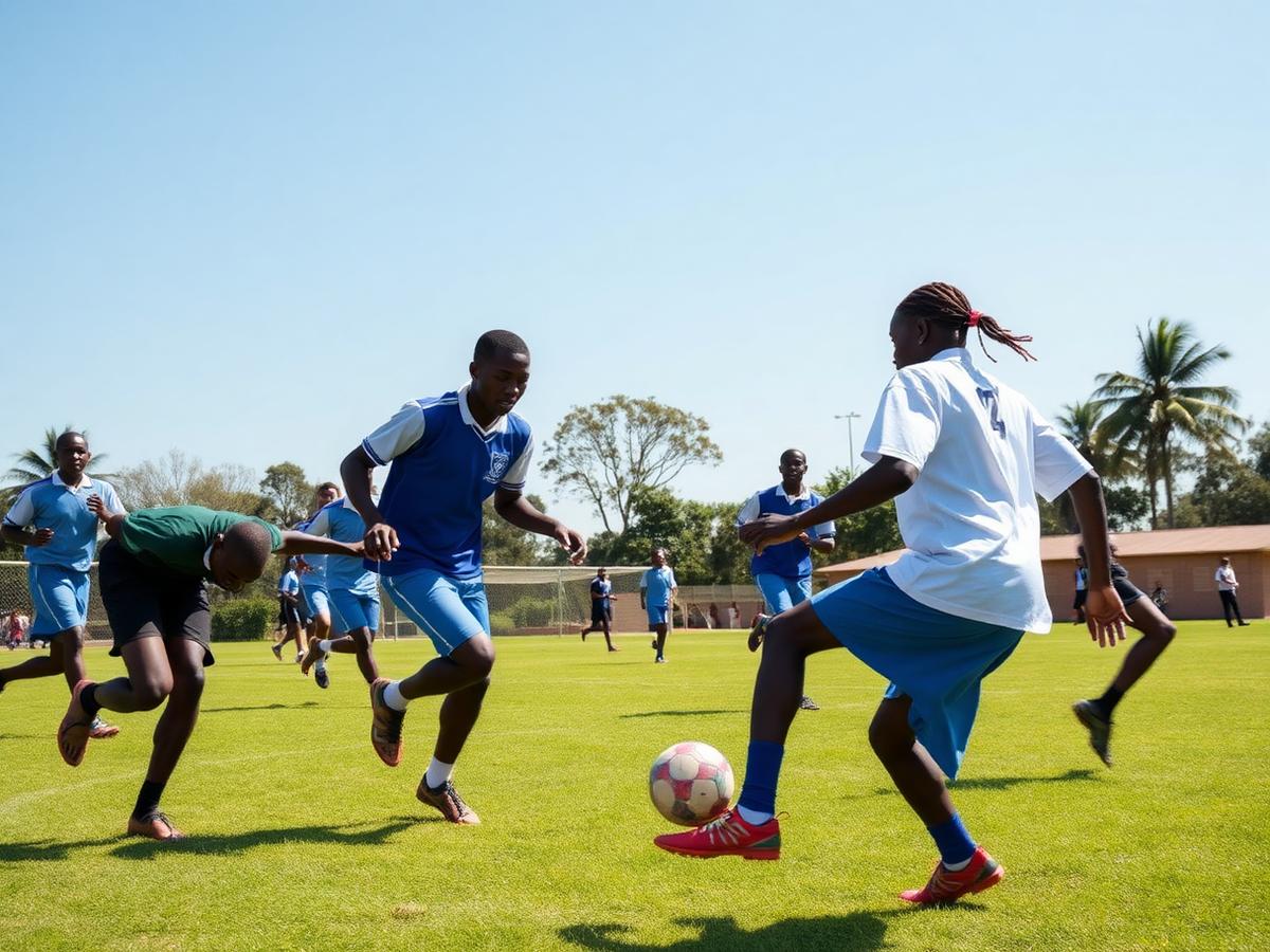 Afronics wins inter-school football championship